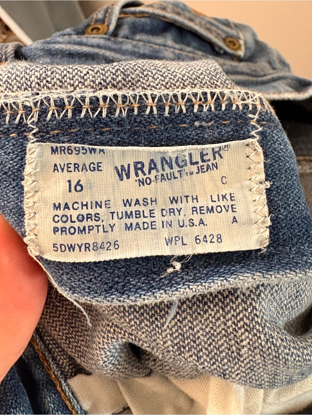 Wranglers Early 80s Scovil Zipper VTG - Picture 8 of 11